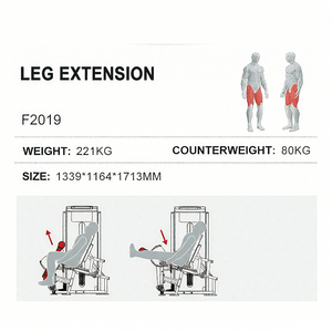 Wholesale Price Hot Sale New Design <b>Leg</b> Extension Home Gym Fitness Equipment Accessories WD-F2019 Your Trusted Fitn - Product Image 5