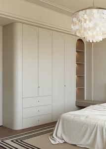 Modern High Gloss Adjustable Customizable Melamine <strong>Wall</strong> Mount Individual Closet <strong>Bedroom</strong> Furniture Wardrobe <strong>Storage</strong> - Product Image 2