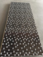 Panneau mural décoratif en PVC à effet pierre pressée haute texture, facile à installer et à nettoyer, pour les intérieurs commerciaux et résidentiels