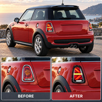 PCS-T24 SPS Fabrik LED-Rückleuchten für Mini Cooper R56 R57 R58 R59 2007 2008 2009 2010 2011 2012 2013 Rücklicht-Paar-Set