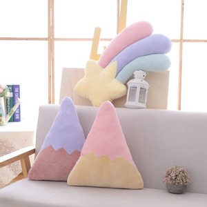 Cojín creativo de arcoíris de estilo nórdico, regalo creativo, accesorios para muñecas, almohada de algodón de azúcar, juguetes de peluche para niños - Product Image 4