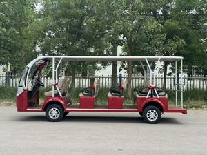 Voiture de tourisme <span class=keywords><strong>électrique</strong></span> à quatre roues en promotion pour réception de bureau, 14 sites panoramiques, voiturette de golf, buggy - Product Image 5