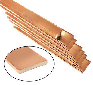 Flache Sammel schiene aus kupfer beschichtetem Stahl der Erdung - Product Image 1