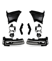 Ensemble de feux antibrouillard LED pour Nissan Patrol Y63 2025, phares antibrouillard avant avec supports de montage et caches de finition
