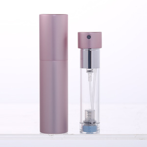5Ml Perfume Decanter Spray <b>Bottle</b> With Pump Head Aluminum <b>Mini</b> Fragrance Refillable Travel Size Cosmetic Packaging - Product Image 1