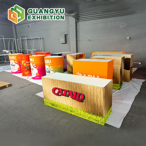 Werbe-Promotionstand Tragbarer Event-Promostand Messestand Theke Display-Stand mit Tasche Pop-up-Tisch für Messen - Product Image 6