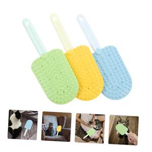 Cepillo Quita Pelos de Mascotas TPR al por Mayor, Fácil de Limpiar, de Plástico, para Baño y Aseo de Perros y Gatos, Masaje y Limpieza - Product Image 2