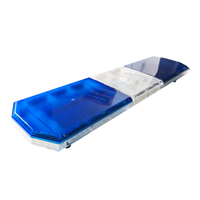 Barre de feux de circulation de 47 pouces LED étanche IP67 Combo Beam Warning Light Rouge Bleu Vert Ambre Blanc