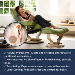 36 قطعة من لصقات EELHOE لتخفيف القلق وتعزيز التركيز والهدوء وتخفيف التوتر، لصقات العناية بالنقاط الحيوية خلف الأذن - Product Image 3