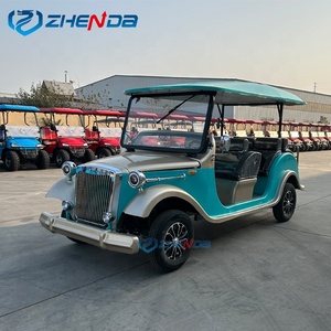 Made in China Low -energy <b>Battery</b> Retro Sightseeing Vehicle Latest Models of Shock Absorption Suspension Classic Sightseeing Car - Product Image 3