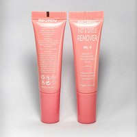 Kit de colle solide pour ongles en tube souple rose 10g sans UV, dissolvant de colle pour pointes d'ongles, pour le soin des ongles avec une bonne rétention et une liaison forte