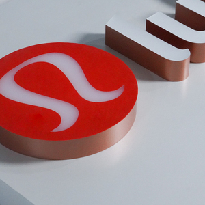 Tùy chỉnh chiếu sáng dấu hiệu LED dấu hiệu kinh doanh ngoài trời Acrylic LED bảng điều chỉnh phía trước-lit LED Đăng - Product Image 3