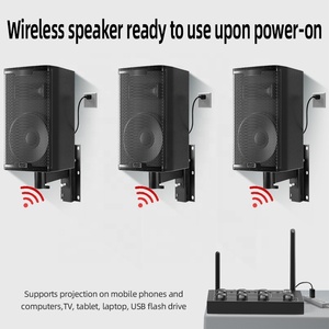 Chuyên Nghiệp 8-Inch Tường Treo Loa Trong Nhà Cho Hội Nghị Nhảy Karaoke Bar Loa Siêu Trầm Không Dây Âm Thanh Thiết Bị Âm Thanh Thiết Lập - Product Image 3