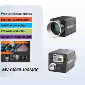 HIKROBOT 6MP 1/1.8 ''CMOS GigE MV-KU501X3-A0GM/GCマシンビジョンカメラ工業用エリアスキャンカメラ