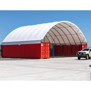 Contenedor Tipo Domo de Acero Galvanizado, Impermeable y Resistente al Fuego, para Garaje, Almacén, Depósito, Carpa - Product Image 1