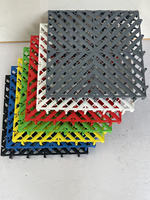 Grille de stabilisation du sol en plastique HDPE pour allée, grille de pavage en plastique pour gravier, grille de plantation d'herbe pour allée, parking