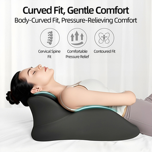 หมอนรองหลังอ่านหนังสือแบบ Ergonomic สำหรับเตียงนอน ยี่ห้อ Poland Stock ช่วยรองรับคอและเอว สำหรับวางโทรศัพท์  จัดส่งแบบ EU Dropshipping - Product Image 2