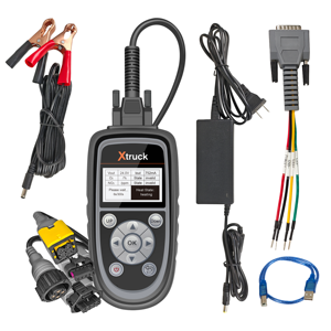 Xtruck Y005 Probador de Sensores de Nitrógeno y Oxígeno (NOx), Escáner de Diagnóstico de Nodo CAN Bus, Herramienta de Detección de Fallas para Camiones Comerciales de 12V y 24V - Product Image 1