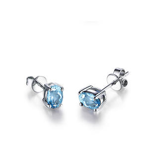 नाशपाती ब्लू पुखराज कान की बाली <span class=keywords><strong>Jcpenney</strong></span> ब्लू पुखराज कान की बाली 925 स्टर्लिंग चांदी ब्लू पुखराज कान की बाली - Product Image 3