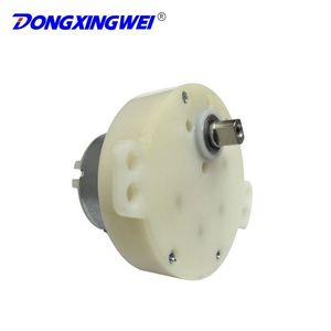 มอเตอร์เกียร์ มอเตอร์ไฟฟ้าขนาดเล็ก DC 45 ประสิทธิภาพสูง พลาสติก DRF-W500CA สำหรับของเล่น งานฝีมือ ของขวัญคริสต์มาส - Product Image 3