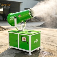 Canon à brouillard statique fixe pour atelier et usine, machine de suppression de poussière par brumisation