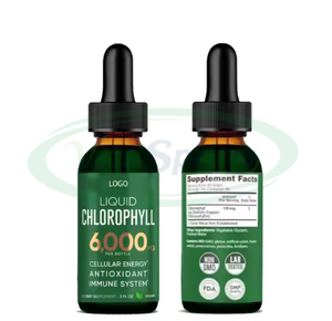 VitaSpring OEM Private Label 500ml Clorofila Líquida Drops Bebida Atacado Orgânica Bulk Suplementos Clorofila Líquida - Product Image 2