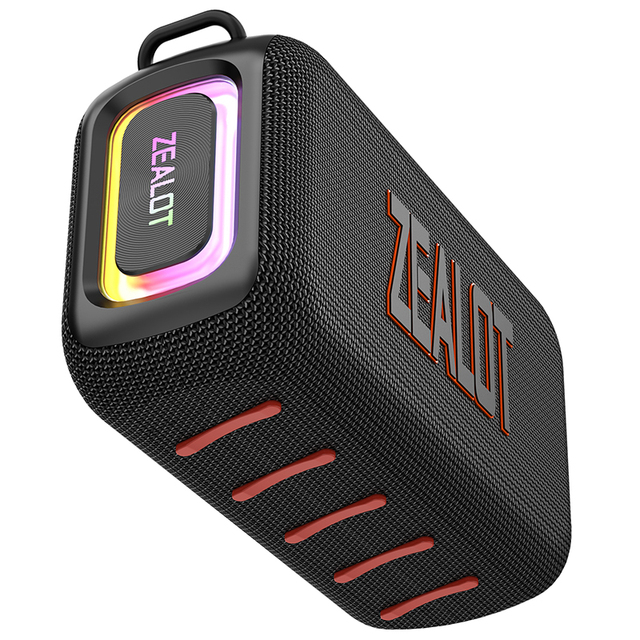 Zealot S85 Premium Stereo Portable Wireless 50W Powerful Bluetooth Deep Bass Subwoofer Big Loud Outdoor Speakers Battery Plastic