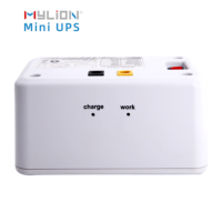 Mylion MU68 Mini UPS 12V 3A 12000mAh Batería de respaldo monofásico para operadores de telecomunicaciones Dispositivos ISP con aplicación de enrutador WiFi