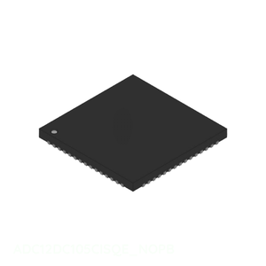 ADC12DC105CISQE/NOPB 60 WFQFN Almohadilla expuesta Adquisición DE DATOS Comprar componentes electrónicos en línea - Product Image 1