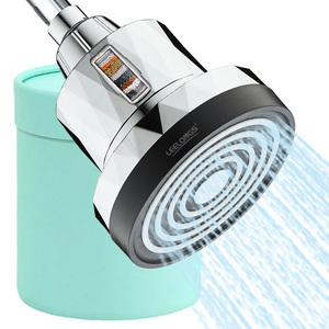 Soffione <span class=keywords><strong>Doccia</strong></span> Filtrante Diamantato a 5 Pollici Leelongs, Esclusivo, Personalizzabile OEM ODM, Multistadio per la Cura della Pelle - Product Image 1