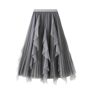 Ecoparty <span class=keywords><strong>Jupe</strong></span> mi-longue en <span class=keywords><strong>tulle</strong></span> à taille élastique pour <span class=keywords><strong>femme</strong></span> - Product Image 5