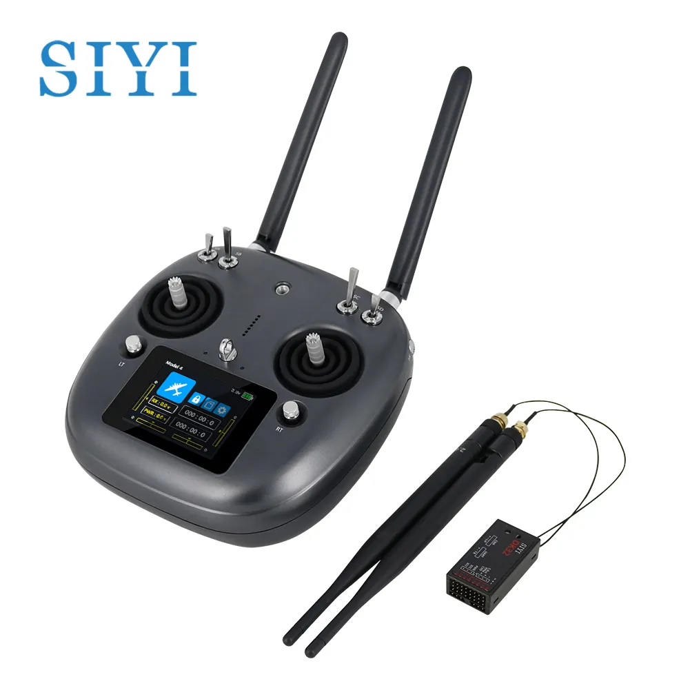 SIYI DK32 SE Agriculture Radio System Transmitter Remote Controller with Telemetry Receiver for Spraying Drone 2.4G 10KM Range