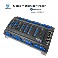 Contrôleur de mouvement CNC 6 axes Flythrough Original SMC606 Leadshine avec programmation de code de base, système d'exploitation Linux, 256 Mo de RAM, 128 Mo de mémoire flash