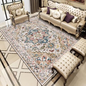 Cao Cấp 10Mm Pháp Ba Tư Phong Cách Bàn Cà Phê Thảm Mat Hiện Đại Cổ Điển Cashmere Máy Làm Cho Nhà Phòng Khách - Product Image 4