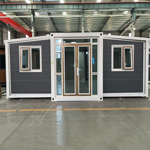 Casas Móviles Prefabricadas de Acero Ligero, Expandibles y Plegables, Casas Modulares en Contenedores de 10 Pies, Impermeables, Tipo Villa, para Dormitorios o Escuelas - Product Image 1