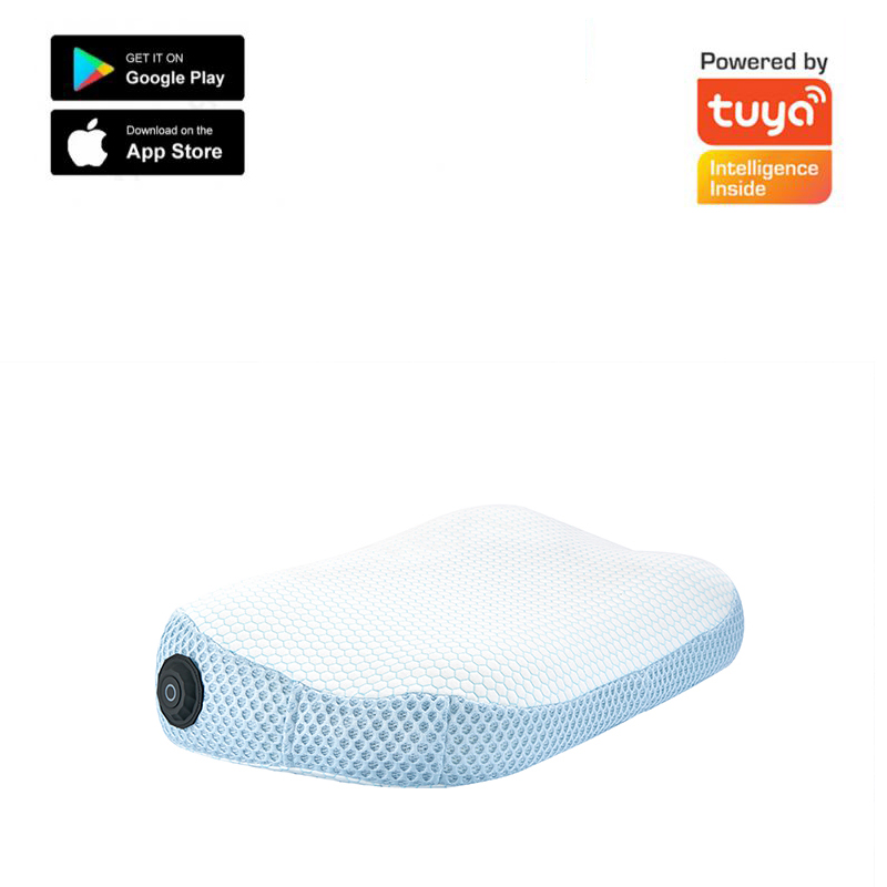 RSH Intelligent Healthy Anti-snore Smart Memory Foam Pillow Heating Sleep Monitoring Tuya APP Music Function Pillow