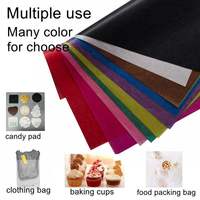 100% feuilles de papier d'emballage de beurre de fournisseur de papier glassine de qualité alimentaire vierge 21gsm