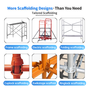 Có thể gập lại trong nhà di động giàn giáo điện nâng thủy lực tự động nhà sản xuất giàn giáo điện - Product Image 4