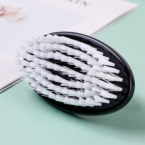 Oval Nail Brush Plastic Cleaning <b>Massage</b> <b>Tool</b> For Nail Care Multifunctional - Product Image 1