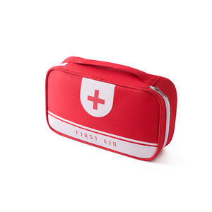 Sac de médecine portable pour les voyages d'affaires et les trousses de premiers soins de voyage organisateur de voyage compact sac de rangement de médicaments pour l'urgence - Product Image 1
