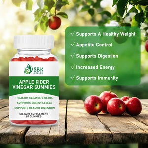 Gomitas de Vinagre de Sidra de Manzana de Primera Calidad para la Producción de Energía, Bajas en Grasa, Veganas, Suplemento Dietético para Adultos - Product Image 3