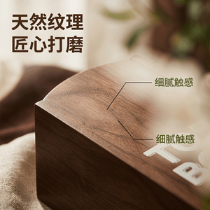 Caja de vino rectangular de madera maciza personalizada, hecha a mano, para regalo, para negocios de bodegas - Product Image 4