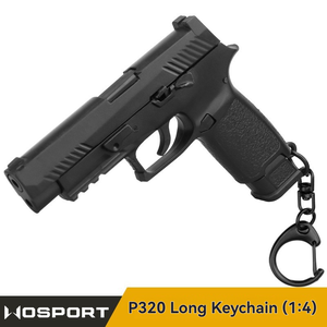 LT súng lục ABS Keychain 6.5cm LT bán buôn Mini Súng đồ chơi Keychain P320 - Product Image 5