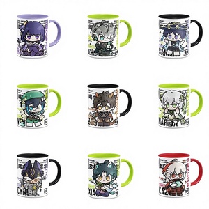 Tazas de Café Modernas de Cerámica Esmaltada, Ecológicas y Duraderas, con Diseños de Wanderer, Nahida, Furina, Neuvillette, Wriothesley, Alhaitham y Eula, Ideales para Regalo - Product Image 1