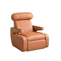 Canapé fonctionnel moderne de luxe en cuir souple avec fonction massage et siège réglable type avion pour salon - Vente directe usine