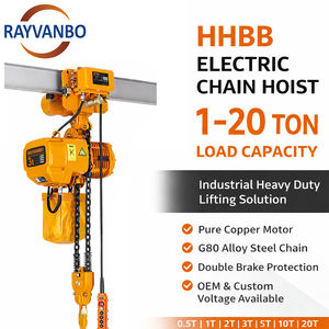 Carretilla tipo gancho de aplicación amplia tipo HHBB polipasto eléctrico Chian 0.5Ton 1Ton <span class=keywords><strong>2</strong></span> Ton 3 Ton 5 Ton 7,5 Ton 10 Ton - Product Image 1