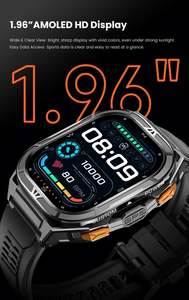 Reloj Inteligente X5 con Pantalla AMOLED Cuadrada, GPS, Resistente al Agua 50m, Monitor de Ritmo Cardíaco, Más de 100 Modos Deportivos, Contesta Llamadas, Novedad 2026 - Product Image 5