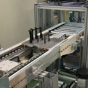 Double Speed Chain Conveyor System for Workstation Processing with Integrated Blocking Mechanism for Balanced Production Flow - Product Image 1