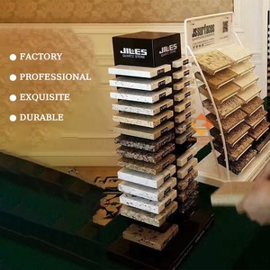 Tùy chỉnh hiện đại kim loại phụ kiện đứng với đá thạch anh Rack hiển thị có thể tháo rời tính năng cho bảng Top - Product Image 2