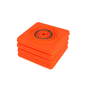 交通安全コーン18インチ反射反射ストライプ道路警告 - Product Image 6